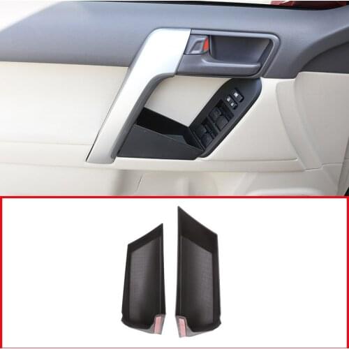For Toyota Land Cruiser Prado FJ150 150 2010-2018 Year Plastic Car Door Storage Box Phone Tray Accessories