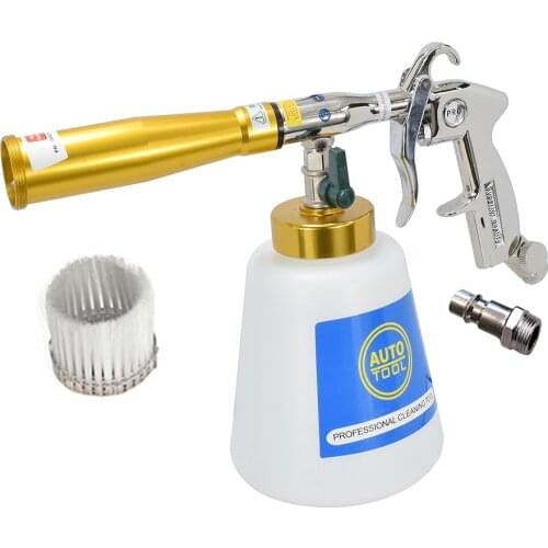 Pneumatic Air Compressor Foam Gun Lance Car Interior Cleaning Gun Pistol Espuma Tool For Tornador Cleaning Machine Car Tool