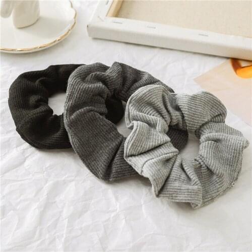 Korea Hair Rabbit Ear Bud Circle Pearl Fashion Children Cloth Rope headdress Flower Rubber Bands Small Adorn Article Girls