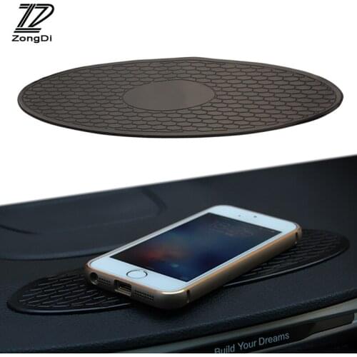 ZD 1X Car Dashboard Silicone oval non-slip mat For VW polo Suzuki Citroen c4 c5 c3 Infiniti Lexus Volvo Mazda Opel accessories