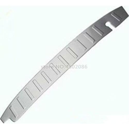 Stainless Steel Internal external Rear Bumper Protector Sill Trunk Tread Plate Trim Car styling for Ford Ecosport 2013-2017
