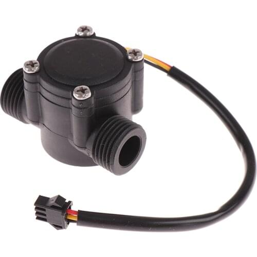 YF-S201 Water Flow Sensor DC5-18V Hall Water Flow Sensor Switch Flowmeter Control 1-30L/min