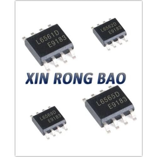 10PCS L6561D SOP8 L6562D SOP SMD L6565DTR SOP-8 L6569D L6561 L6562 L6565 L6569 SOP-8 In Stock