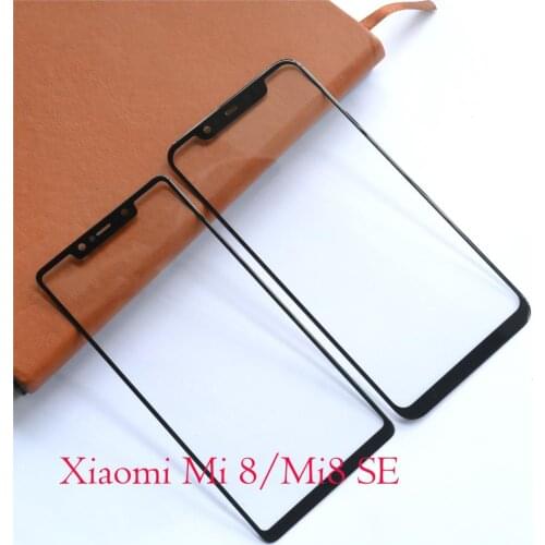 10pcs New original 2.5D Outer Glass Touch Screen Front Glass Outer Lens for Xiaomi 8 SE Mi8 Mi8 SE/for Xiaomi Mi8 SE