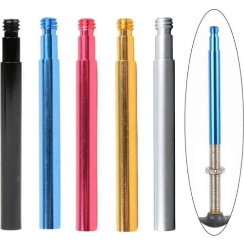 2Pcs Bicycle Valve Extender Extension 60mm Aluminum Alloy Decoration Fixed Gear MTB Bike Parts For Presta Valve French Valve