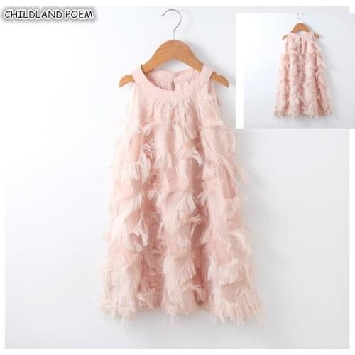 Праздничные летние платья CHILDLAND POEM China At AliExpress