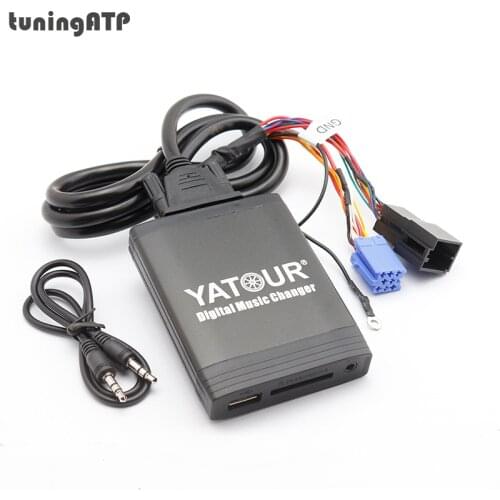 YATOUR Digital Music Changer USB SD AUX MP3 Adapter for VW Radio Alpha 5 Beta 5 Gamma 5 Rhapsody Beetle Gamma CD