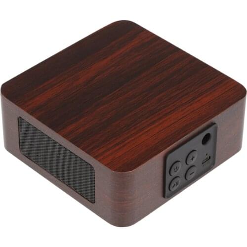 Wooden Wireless Bluetooth Speaker Boombox Gaming SoundBox 3D surround stereo dual PC/TV with Support TF card AUX 3.5mm Audio USB