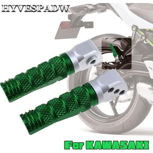 For KAWASAKI NINJA400 Ninja400 2010-2019 Motorcycle CNC Aluminum High Quality Foot Pegs Rear Passenger Footrests