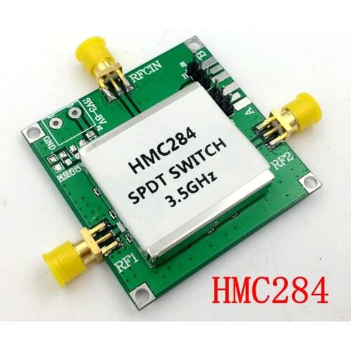 HMC284 radio frequency switch high isolation >45 dB positive control voltage 0/+5V non reflective design