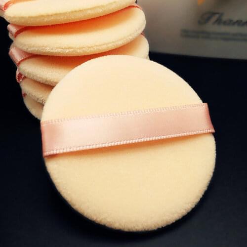 5pcs Soft Facial Beauty Sponge Concealer Foundation Powder Puff Makeup Tools Soft Round Shape Sponge Cosmetics Puff Set Gift