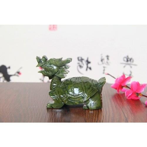 Jade jade carved turtle turtle ornaments ERON special offer
