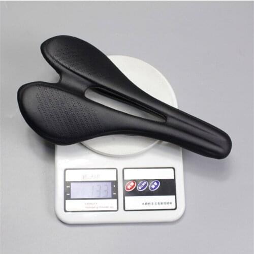 2019 new hollow super light full carbon road / mountain bike saddle cushion / carbon / carbon fiber+ Leather saddle / seat
