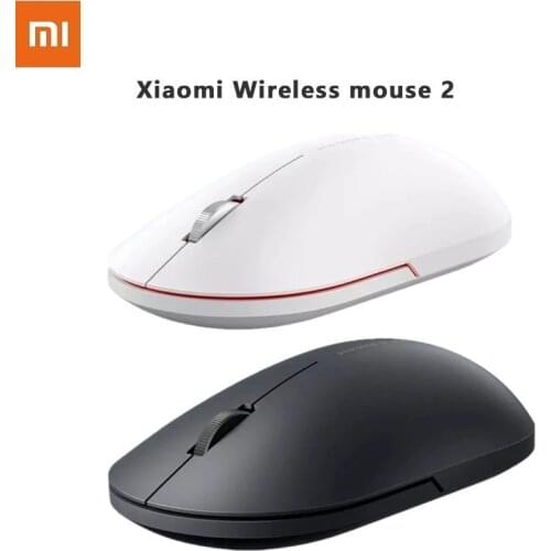 Original Xiaomi Wireless Mouse 2 Mini Portable Mouse 2.4Ghz Optical Mouse for Macbook Mi Notebook Laptop Computer Mouse