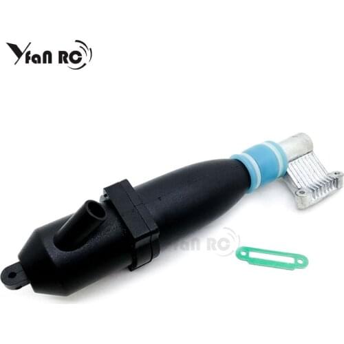 RC car HSP 02026 129mm RC HSP Exhaust Pipe 1:10 On-Road Nitro Car HSP original exhaust pipe 94101 94102 94166 94106 94188 94108