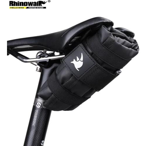 Rhinowalk Bike Tool Bag Repair Saddle Bag Kit Bike UnderSeat Bag Mountain Bike Storage Bag Portable Bike Bag Cycling Accessories