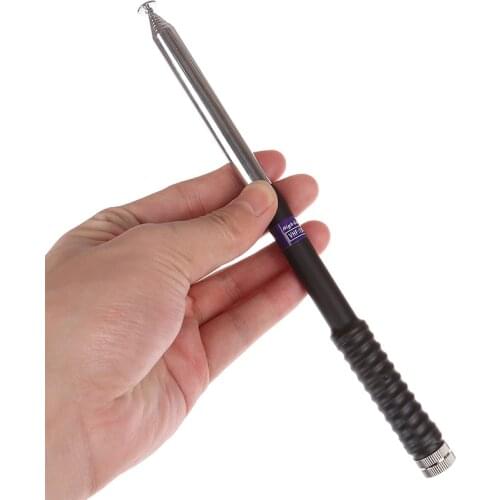 Telescopic Antenna FP10120 SMA Male VHF 136-174MHz for Yaesu VX-3R FT-60R Two Way Radio Walkie Talkie