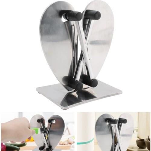 Knife Sharpener Professional Kitchen Sharpening Stone Grinder knives Whetstone Tungsten Diamond Ceramic Sharpener Tool