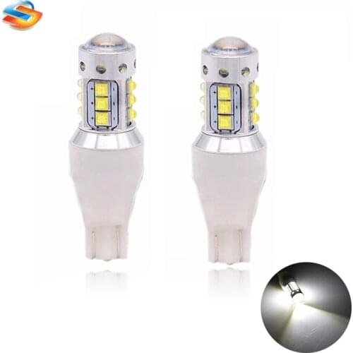 YSY 2Pcs T15 W16W 921 912 T15 Chip XBD 80W LED Backup Light Car Reversing Light Bulb Backup Light Turn Signal Light 12V 24V