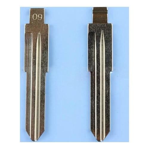 NO.09 Replacement Key Blade for Mazda Vios Car Key Blanks Side Groove