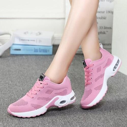 Women sneakers New fashion tenis feminino light breathable mesh shoes platform shoes woman casual shoes zapatillas mujer