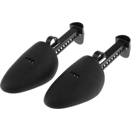 1Pair Plastic Shoe Tree Adjustable Length Boot Stretcher Mens and Womens