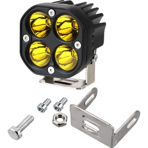 1PC LED Lights Motorcycle Driving Lights Square Spotlight 12V 24V 3 Inch Work LED Light Bar For Offroad Tractors Car Fog Lamp