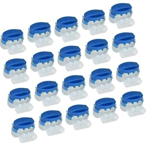 20 PCS K13 Resin Filled Cable Connectors 314 Connectors Terminal Blocks For Garden Outdoor Robot Lawn Mower And Car Mower