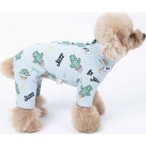 2020 New Winter Dog Clothing Jumpsuit Pajamas Puppy Doggie Small Dog Clothes Yorkshire Chihuahua Pomeranian Poodle Outfit Pyjama
