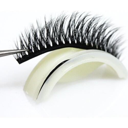 3D Mink Reusable Self-adhesive False Eyelashes Natural Curly Thick No Glue Fake Eyelashes Make-up Tools Eye Lashes Extension