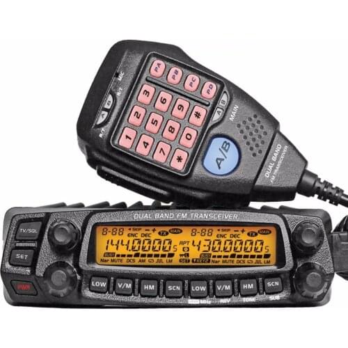 BAOFENG AT-5888UV Car Radio Transceiver U/V Daul Band 50W/40W Transmit Power anytone Two Way Mobile Radio