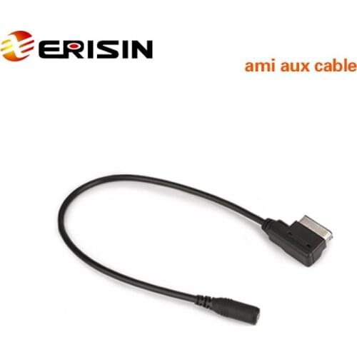 Erisin A262 AMI AUX Cable for Audi Car Radio ES2605Q ES2604A ES2615A ES2614A