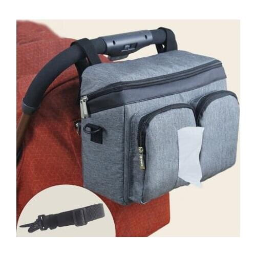 FashionStroller Organizer Baby Bag Large For Moms Maternity Nappy Bag Travel Hanging Carriage Pram Buggy Cart Bottle Diaper Bags