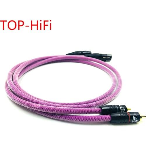 TOP-HiFi Pair Type-SNAKE 2RCA Male to 2XLR Female Cable XLR Balanced Reference Interconnect Audio Cable with XLO HTP1 Cable