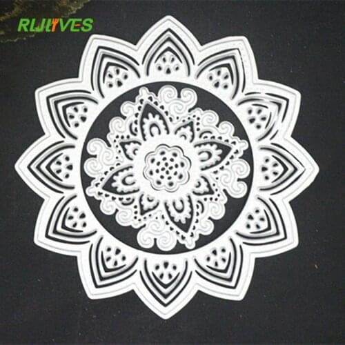 RLJLIVES Metal Cutting Dies Flower Scrapbook Card Album Paper Craft Decorative Embossing Cutter