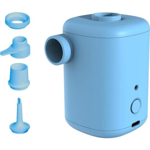 Portable USB Electric Air Pump Air Mattress Boat Sofa Auto Air Inflatable Pump For Car Camping Inflator Inflates Deflates Design