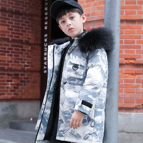 Зимние парки для мальчиков Qaoerde China At AliExpress