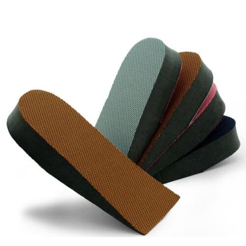 EVA Height Increase Insoles For Shoes Men Women Breathable Sweat Absorbent Increased Semi-padded Insole Invisible Increased Pad