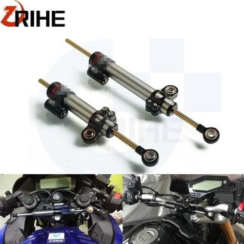 Motorcycle Universal Adjustable Steering Damper Stabilizer Safety Control FOR KAWASAKI ZX12R ZX14R ZX636R/ZX6RR ZX6R/636 ZX9 R