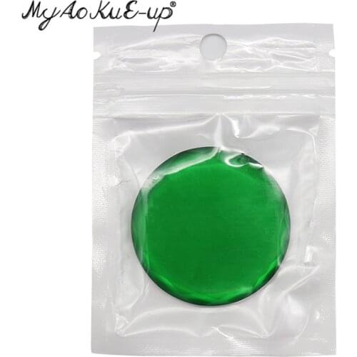 1pcs Glue Pad Eyelashes Holder Adhesive Pallet Paste Glue Pads Crystal Glass Gasket For Eyelash Extension Makeup Tools