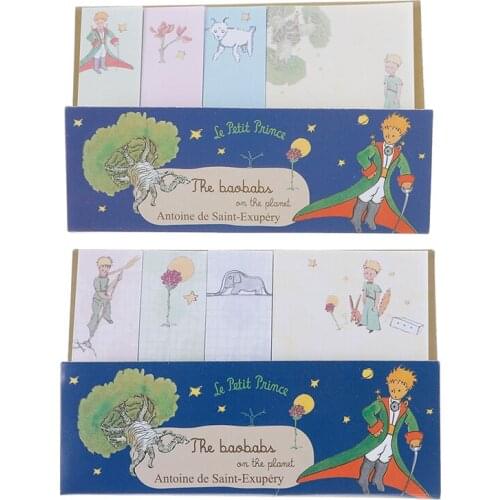 1pcs Creative Little Prince Memo Pad Weekly Plan Sticky Notes Stationery School Supplies Planner Paper Stickers