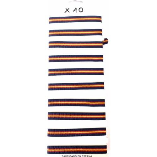 10 bracelets Spain, flag of Spain, bracelet Spanish flag