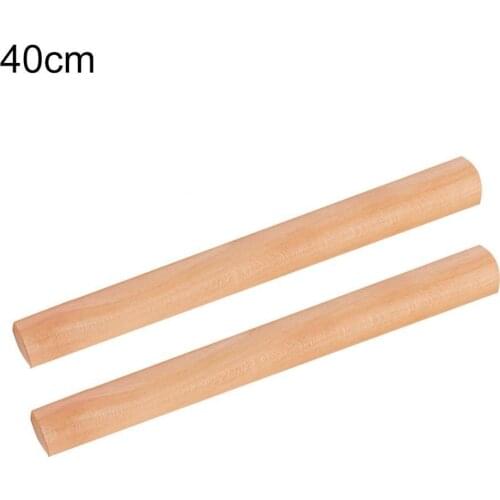 2Pcs Rolling Pin Wooden Handle Pastry Dough Flour Roller Kitchen Cooking Baking Tool For Pasta Cookie Dough