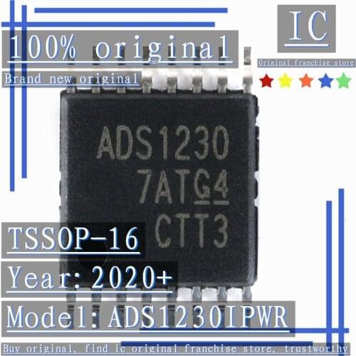 2020+100% Brand new original 2PCS-10PCS ADS1230IPWR ADS1230 TSSOP-16 Analog-to-digital conversion chip