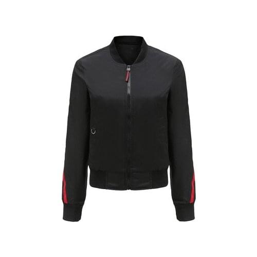 2021 New Autumn Womens Jacket Baseball Coat Women Casual Solid Color Femme Kpop Jacket Outwear Bomber