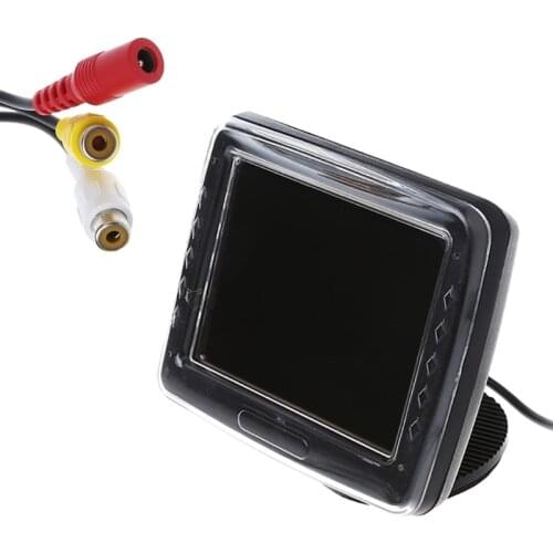3.5 Inch TFT LCD Screen Monitor Reverse Camera Car Rear View Backup New