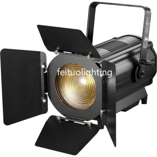 300W TV Video Bi-Color DMX Auto Zoom LED Fresnel Spotlights Kit 10PCS/LOT