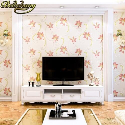 Beibehang 3D stereo suede wallpaper simple abstract modern sofa film non-woven 3D wallpaper wall paper papel de parede