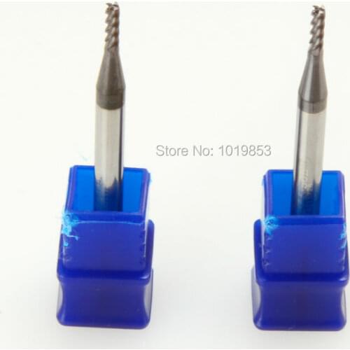 5pcs CGS-250 2X4X50L HRC50 SOLID tungsten carbide end mill Fraise carbure for stainless steel SUS304 or 316