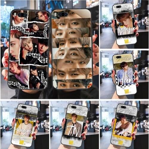 Stray Kids Hwang hyunjin Phone case For Xiaomi Mi Max Note 3 A2 A3 8 9 9T 10 Lite Pro Ultra Frosted black painting cover trend